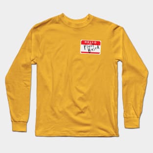 Hello I am Plant Based Long Sleeve T-Shirt